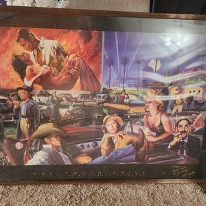 George Bungarda signed framed print